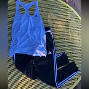 Black Adidas Sweats, Medium